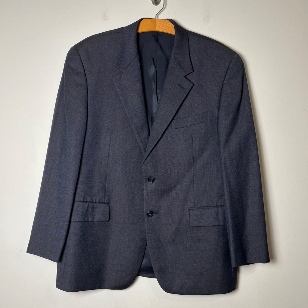 Michael Kors Mens Hopsack Blazer 42S Gray Wool Blend Two Button Sport Coat